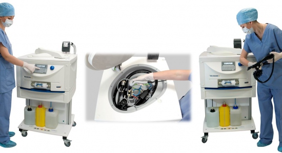 Automatizovaný proces dezinfekcie endoskopov